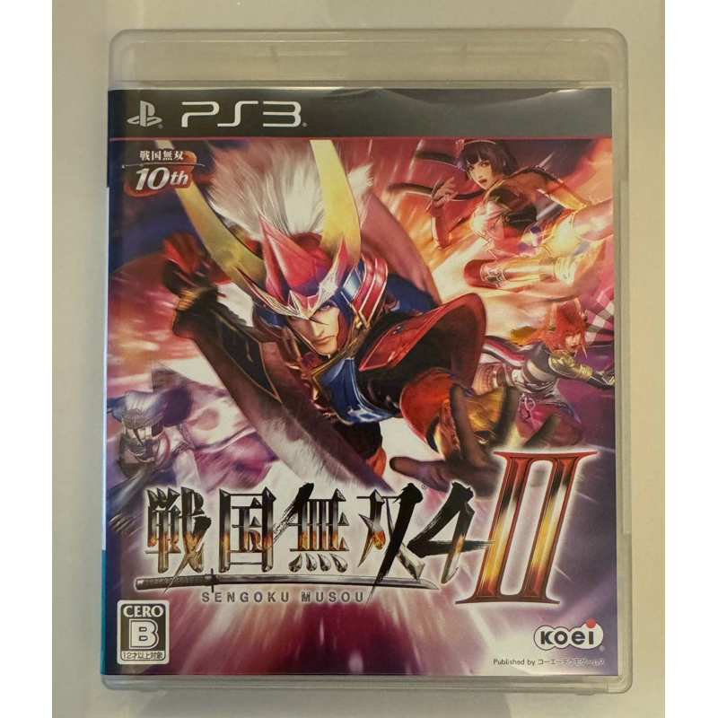二手 PS3遊戲片 日版日文版 戰國無雙 4-II  Samurai Warriors 4-II 戰國無雙 4-2