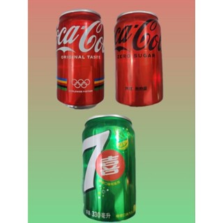 330鋁罐汽水系列 coca cola 太古 可口可樂 ZERO 七喜 7up 零卡可樂 無糖 無熱量 0卡