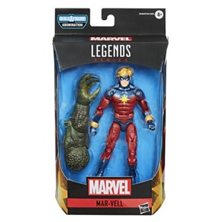 ☆勳寶玩具舖【現貨】漫威 MARVEL LEGENDS 復仇者聯盟 電玩6吋 傳奇人物組 驚奇隊長 MAR-VELL