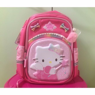 隔日到貨台灣現貨美人魚正版三麗鷗 hello kitty 凱蒂貓生日禮物兒童 三層減壓 U型雙肩 護脊 書包 蝴蝶結背包