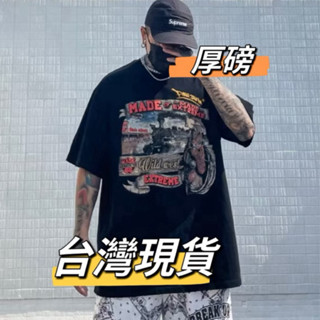 美式短袖 美式衣服 短袖男 男t恤 歐美短t 饒舌 西岸 嘻哈 嘻哈穿搭 美式街頭 高街 火車圖案