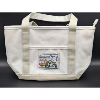 【全新】三麗鷗 Sanrio 帕洽狗 Pochacco 托特包 帆布包 大容量 現貨 快速出貨 官方正品 限量特賣