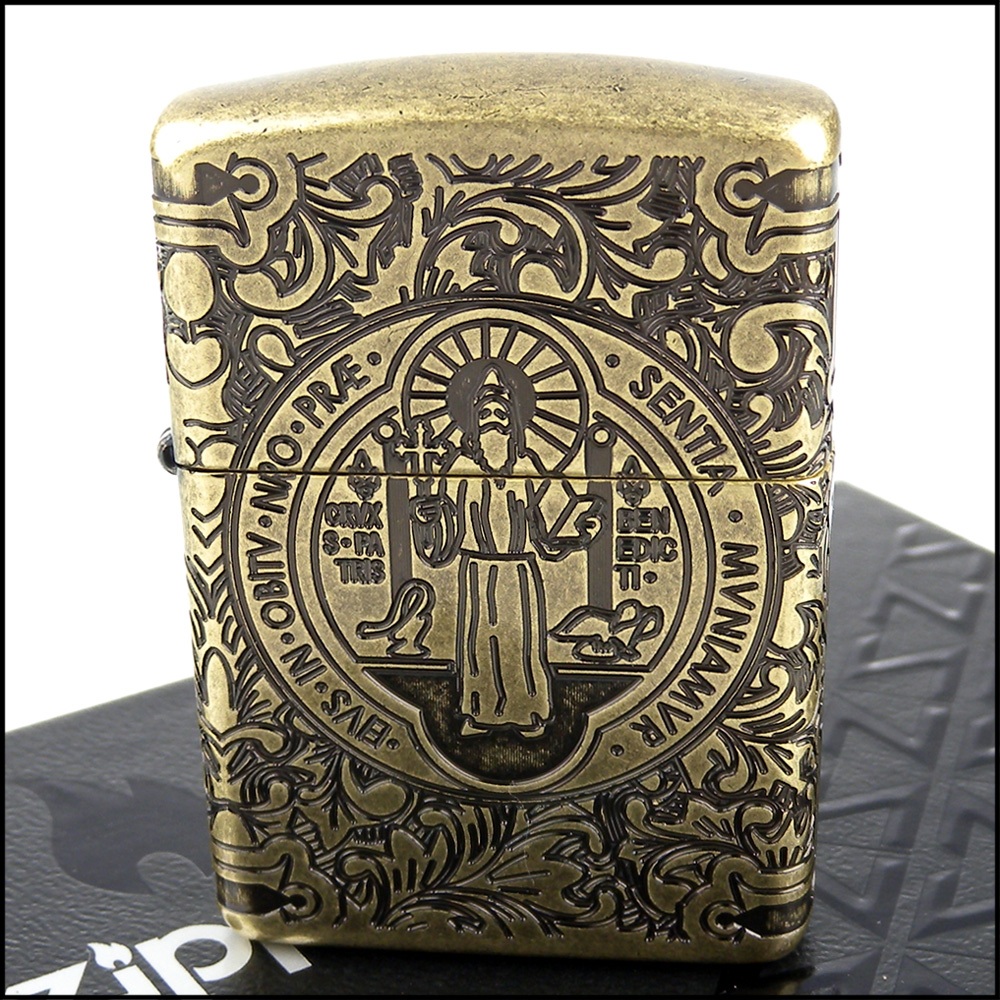 己貴秘傳 Zippo | 29719 聖本-康斯坦丁(加厚版) 防風打火機| ZIPPO 指定