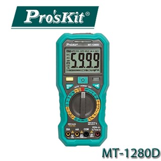 【MR3C】現貨 含稅公司貨 ProsKit 寶工 MT-1280D 3 5/6 真有效值數位萬用錶 取代MT-1280