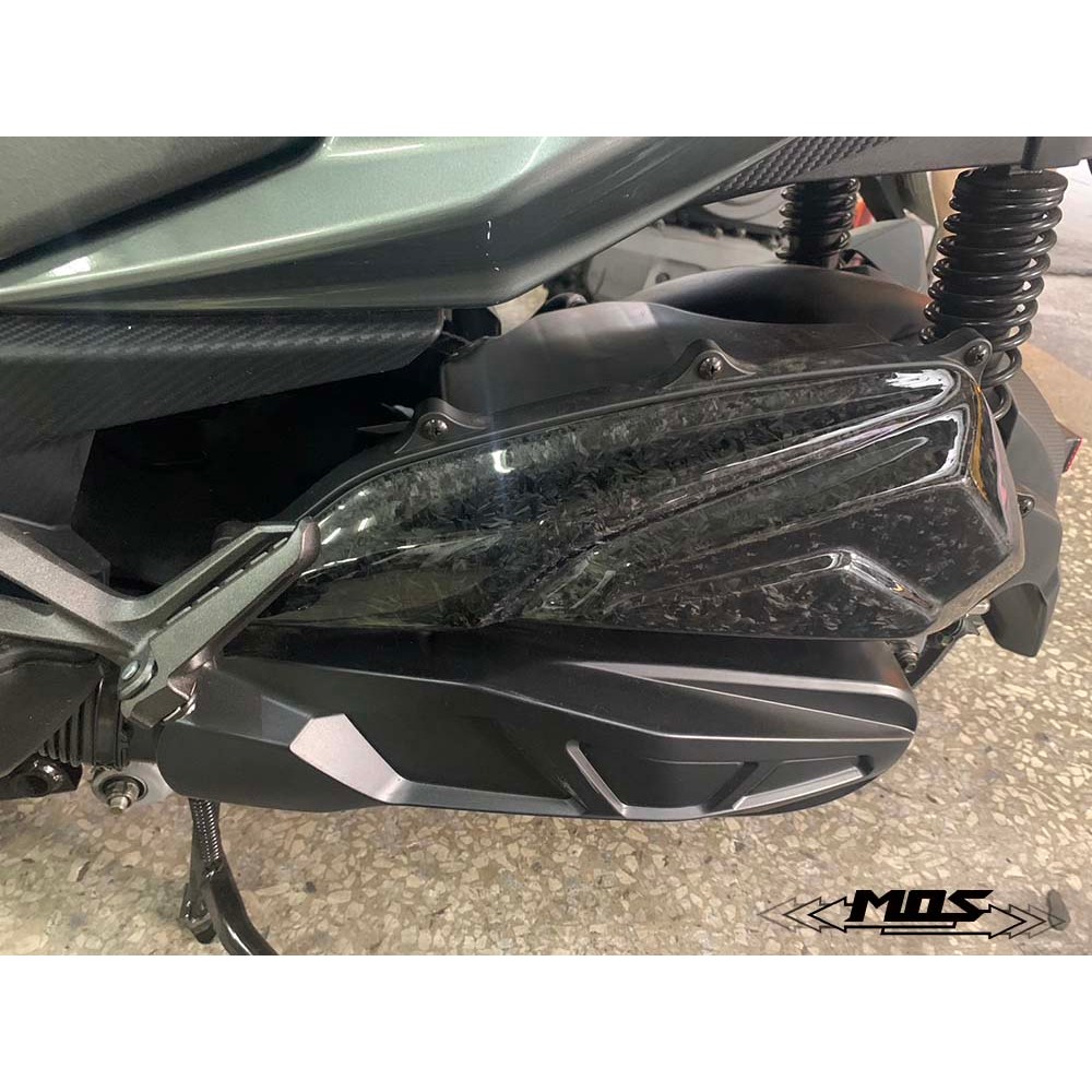 【KIRI】 MOS Kymco RCS MOTO 150 貼片式 鍛造 卡夢 碳纖維 空濾蓋 (CF)