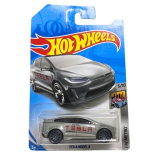 風火輪 Hot Wheels 特斯拉 Tesla Model X 電動車 模型 小汽車 汽車模型 黑色/銀色