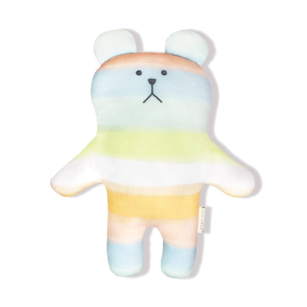 CRAFTHOLIC 宇宙人 日暮條紋熊小抱枕 送禮推薦 生日禮物 情人節禮物 交換禮物 娃娃 公仔 萬聖節 搗蛋