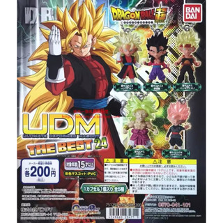 正版 全新 現貨 七龍珠 UDM BEST 24 布羅利 桃紅悟空 超三貝吉特 超賽巴達克 超四悟飯 公仔 扭蛋