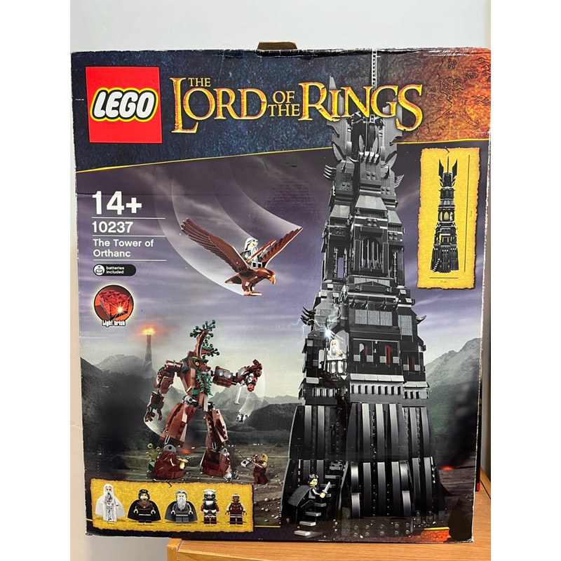 LEGO 樂高 10237 魔戒 The Tower of Orthanc 歐散克塔 盒損