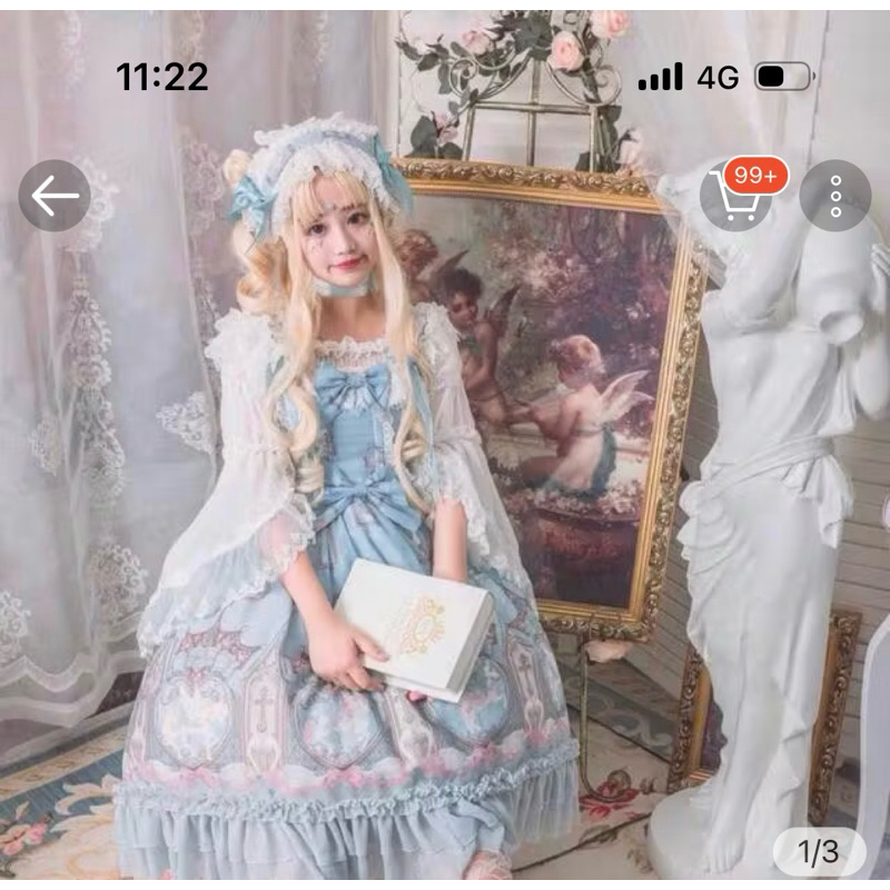 「退坑出清」二手 貓圓 獨角獸jsk lolita