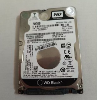 WD 威騰 黑標 WD 5000LPLX-8 500GB 500G 2.5吋 SATA3 筆電硬碟(儲存佳)