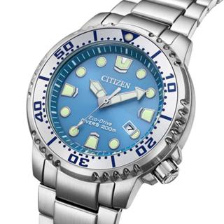 CITIZEN BN0165-55L《PROMASTER光動能潛水錶》44mm/防水200米/冰川藍【第一鐘錶】