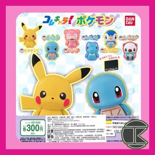 【愛蛋客】現貨 BANDAI 精靈寶可夢Q版公仔 皮卡丘公仔 扭蛋 轉蛋 收藏 娛樂 全六種