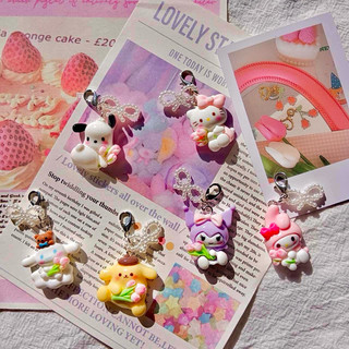 🎀豬豬的店🎀ins可愛三麗鷗鬱金香🌷吊飾