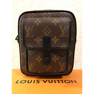 LV#LOUIS VUITTON#Christopher隨身包#9.9成新#只背過一次