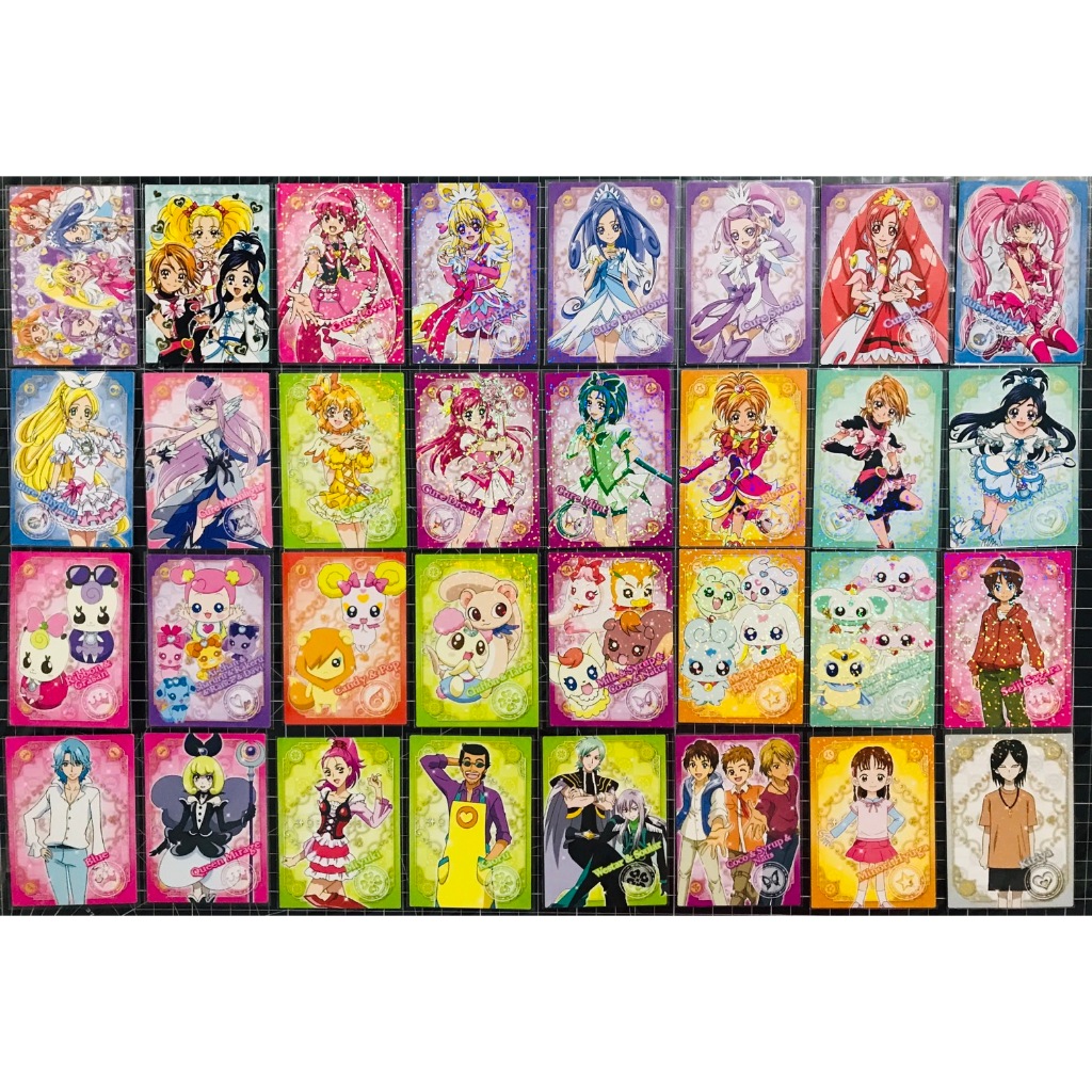 【現貨】日本 正版 光之美少女 光美 precure 愛心天使 月光天使 夢天使 黑天使 雪天使 卡片 收集卡 收藏卡