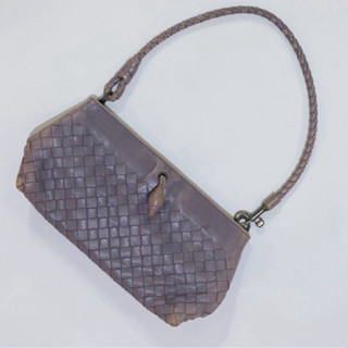 Bottega veneta 編織包手拿包 肩揹包 二手 薰衣草紫