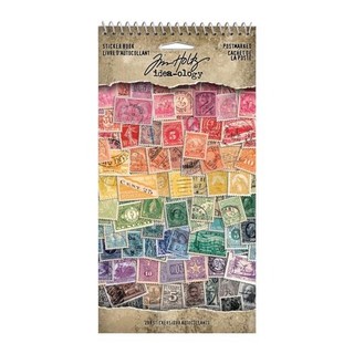 『牧莎記事』Tim Holtz Ranger 郵票貼紙 手帳貼紙 美編貼紙-RG-TH94387