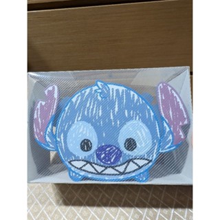 （正版授權）迪士尼Tsum Tsum 造型筆筒-史迪奇 木製筆筒 桌上收納盒