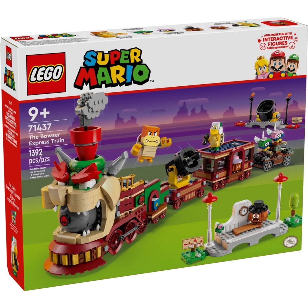 LEGO 71437 庫巴特快列車 樂高® Super Mario 系列【必買站】樂高盒組