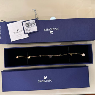 二手 Swarovski 施華洛世奇 米奇手鍊 玫瑰金