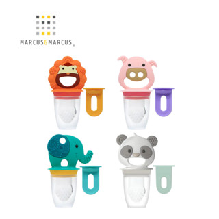 👶🏻可可貝兒👶🏻 加拿大 Marcus & Marcus 動物樂園3合1蔬果咬咬輔食組
