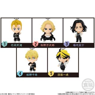 食玩 東京復仇者公仔吊飾 一套5款 BANDAI BANPRESTO