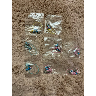 （全新）響叮噹美麗兒童手鍊 黃1/粉2/藍2 條