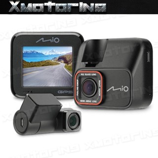 XM碳纖維精品 Mio MiVue C588T 前後雙鏡頭 行車紀錄器 星光夜視 感光元件 安全預警六合一 實體店面