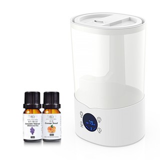【 ANDZEN 安得仁 】香薰機/水氧機AZ-3200T +精油10ml x2瓶 上加水 定時 觸控 薰香機 加濕器