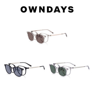 OWNDAYS SNAP系列磁吸式兩用光學偏光墨片鏡框(SNP2018N-4S)