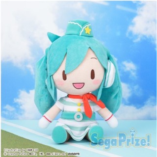 正版 SEGA 初音未來 軟軟 空姐 景品 玩偶 初音 公仔 娃娃 毛絨 世界計畫 繽紛舞臺 FUFU 特價 PVC