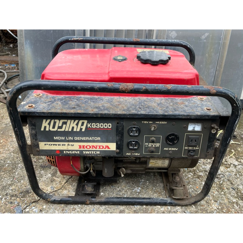 ◢ 簡便宜 ◣ 二手 KOSIKA KG3000 發電機 HONDA GX160