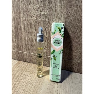 二手《2019限量香氛》歐舒丹 濃萃綠茶 滾珠淡香水(10ml)