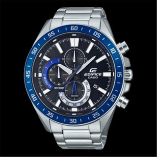 CASIO EDIFICE 卡西歐 賽車 運動 三眼腕錶 銀x藍 (EFV-620D-1A2V) [秀時堂]