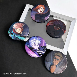 全新現貨❀ TOHO 咒術迴戰 幻影夜行 第二彈 75mm金屬徽章 初販 五條悟 金屬大徽章 Sumzap 幻影遊行 0
