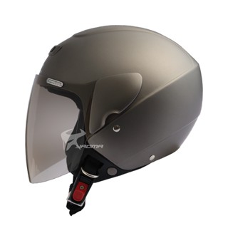 【ZEUS】安全帽 ZS-202D 消光鐵灰 素色 歐洲樣式 平價通勤 3/4罩 202D 半罩帽｜耀瑪騎士