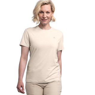 德國【Schoffel】女快乾排汗短袖上衣 / 24SL20-13573-[米白、海軍藍]