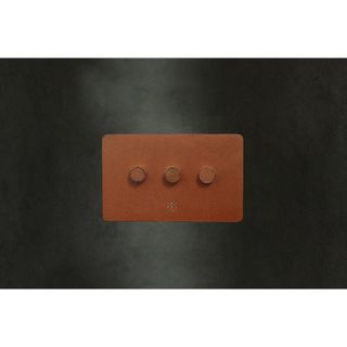 UNIC經典皮革磁鐵組 / 黃銅鑲嵌皮革磁鐵【可客製化】