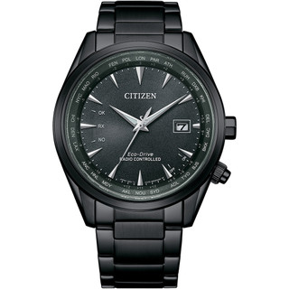 CITIZEN 星辰 GENT'S 萬年曆 Eco-Drive光動能電波腕錶-男錶(CB0275-83E)43mm 附提