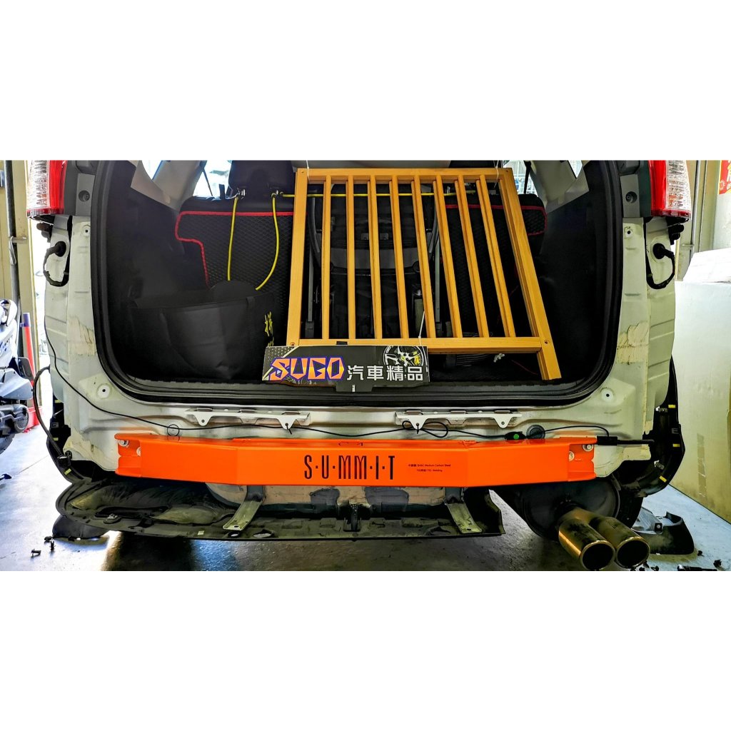 苗苗屋汽車精品 本田 HONDA CRV4/4.5代 專用SUMMIT 後保桿強化樑(後內鐵)