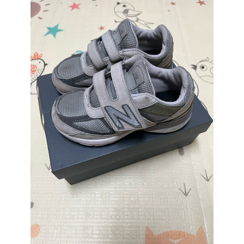 優質二手 new balance PV990GL5-W us120 17.5cm 復古跑鞋 兒童鞋 幼兒園