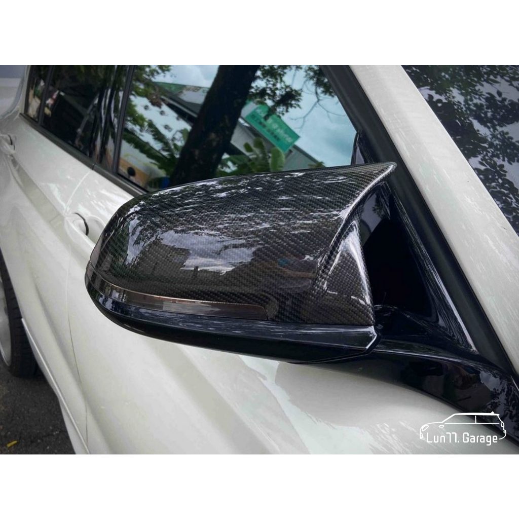 現貨☚ BMW F20 118i 120i M135i 碳纖維 牛角後照鏡 後視鏡 外殼 替換型 卡夢 套件 改裝 副廠