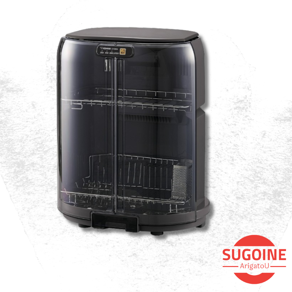 日本 ZOJIRUSHI 象印 EY-GB50-HA 直立式 烘碗機 餐具 乾燥機 小空間 灰色