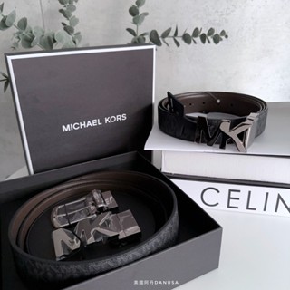 『美國阿丹』MK MICHAEL KORS 雙麵皮帶皮夾禮盒 雙頭皮帶禮盒 正品 男朋友 禮物 情人節 皮帶