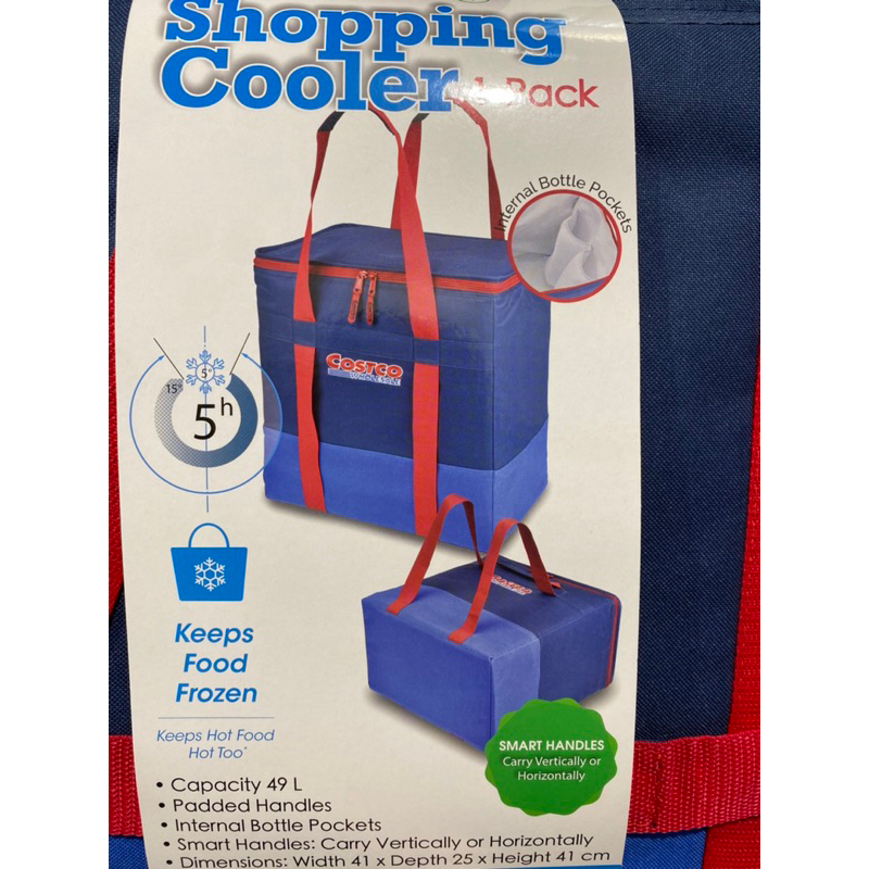 好市多KeepCool 小型立體保溫保冷購物袋&中秋節限定烤肉袋(小款)