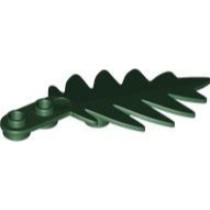 【金磚屋】6148DGR2 LEGO 樂高零件 Dark Green Plant, Palm Leaf Small