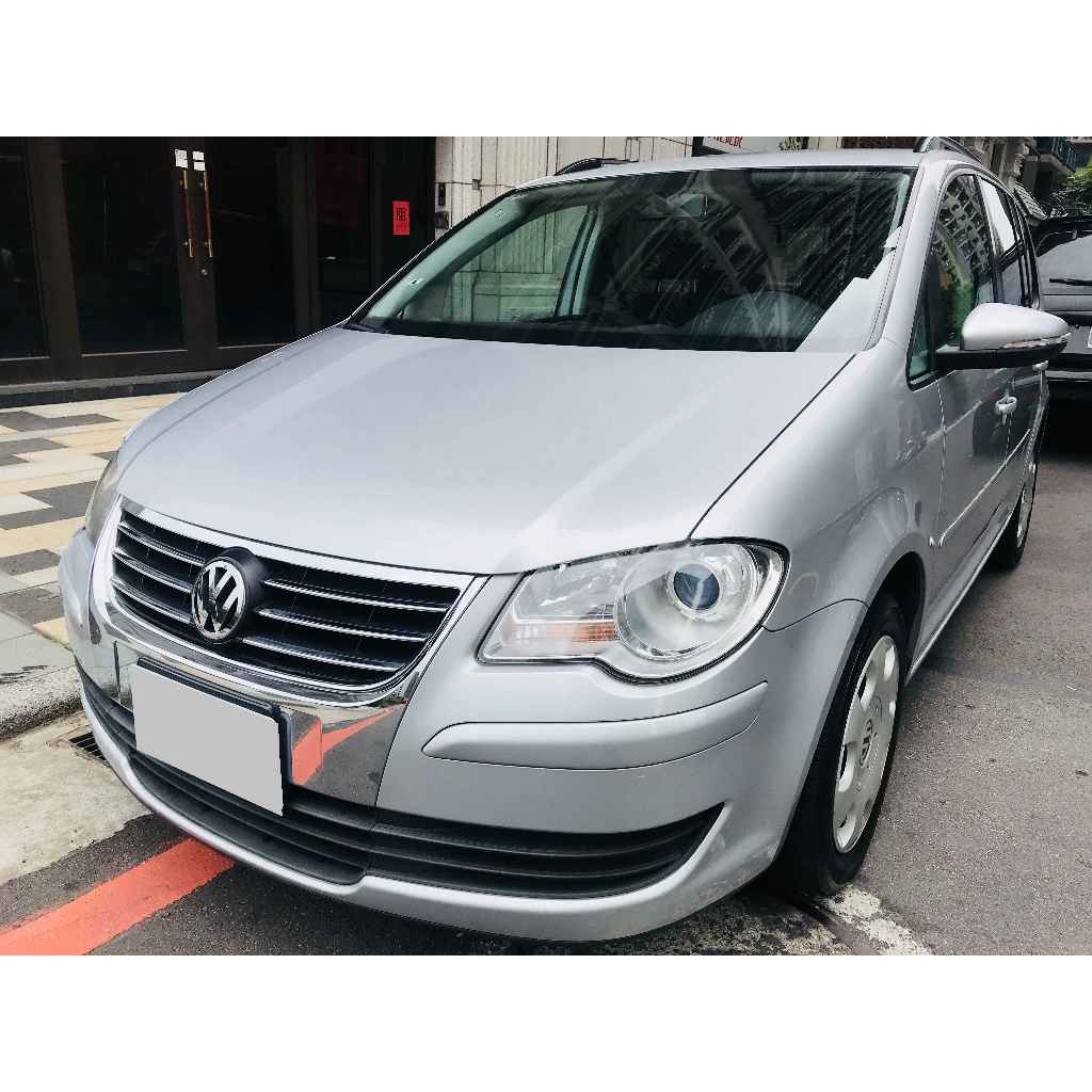 2010 VW Touran 七人座 柴油款 稀有熱門車款 超高CP值 直購價 12.8 萬 #中古車#休旅車#七人座