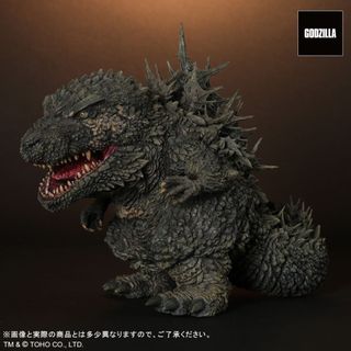 X-PLUS Q版 哥吉拉-1.0 2023 一般版 收藏品 代理版 豬帽子模型玩具