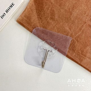 AHUA 阿華有事嗎 無痕透明掛勾 F0039 生活百貨